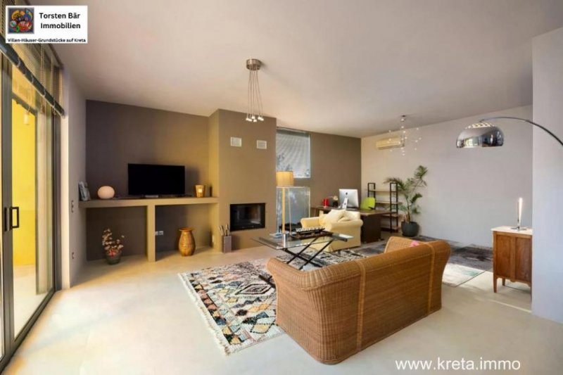 Kalessa Kreta, Kalessa (Heraklion) Designerhaus Komfortvolles Wohnen mit Potenzial Haus kaufen